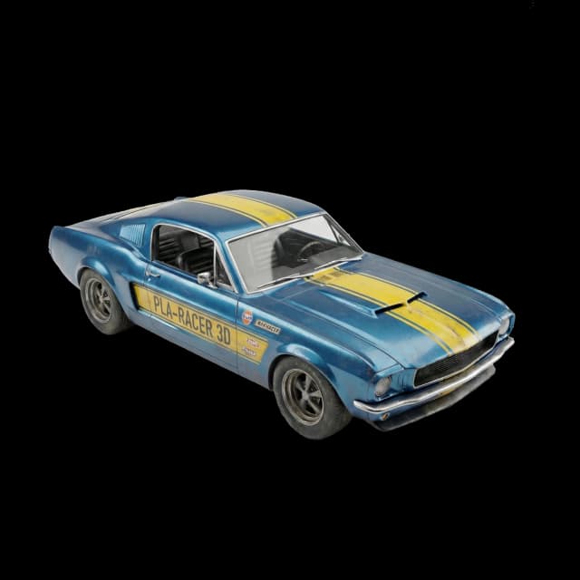 Auto mobile 3D printed model