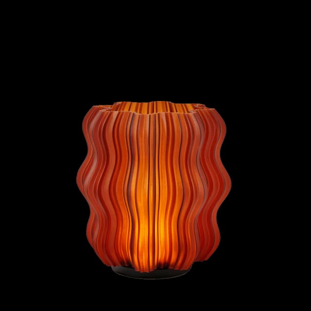 Decorative 3D printed lamp